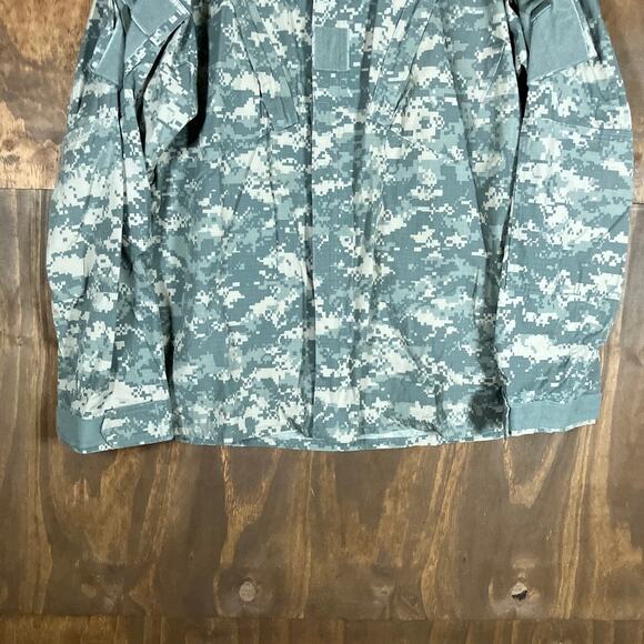 Military Army Combat Mens Coat Green Camouflage Uniform Digicam XL XLong - Picture 3 of 12